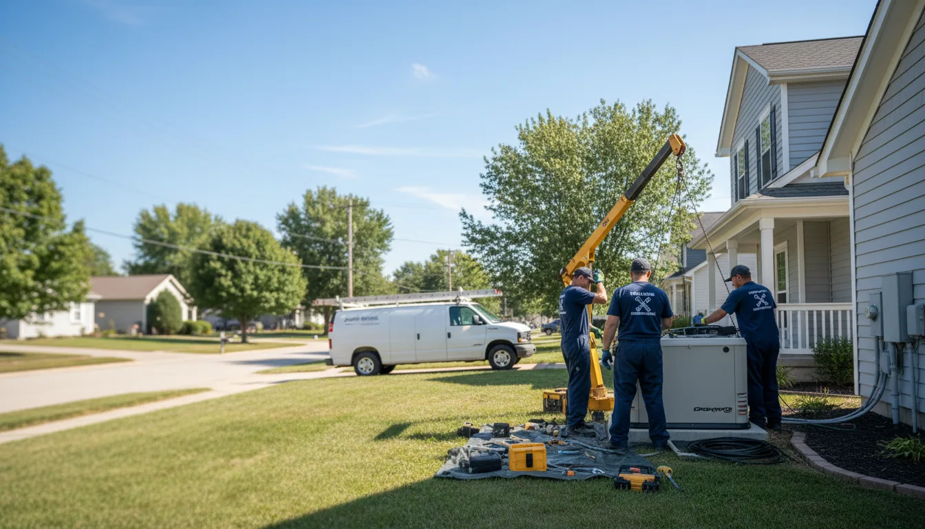 Generator Installation in Melvern, KS near me